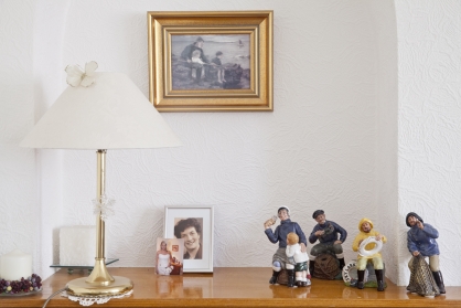 Harry Cuthbert living-room, July 2013.